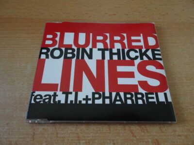 Single CD Robin Thicke feat. T.I. & Pharrell - Blurred lines - 2013 - 2 Tracks