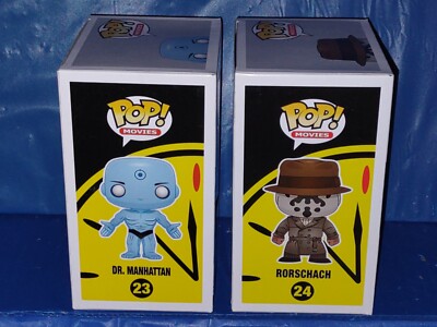 WATCHMEN DR. MANHATTAN & RORSCHACH FUNKO POP VINYL FIGURES DC