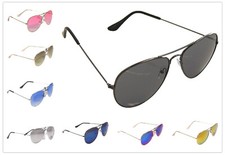 Miobo Hochwertige Pilotenbrille Fliegerbrille Pornobrille Sonnenbrille