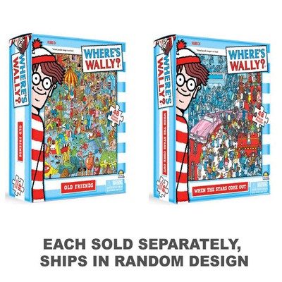 Where's Wally Series Boxed Puzzle Ideal Introduction to the New Generation