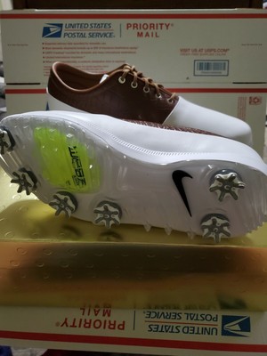 Nike Air Zoom Victory Tour Golf Shoes Cleats White Tan  display picture 2