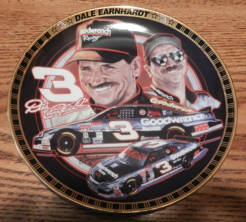1995 Dale Earnhardt "Drivers of Victory Lane" Sammelteller mit COA - Bild 2 von 5