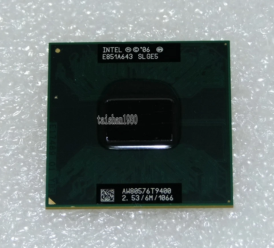 Intel Core 2 Duo T9400 2.53 GHz Dual-Core 6M/1066 Processor SLGE5 mobile laptop - Image 2 of 4