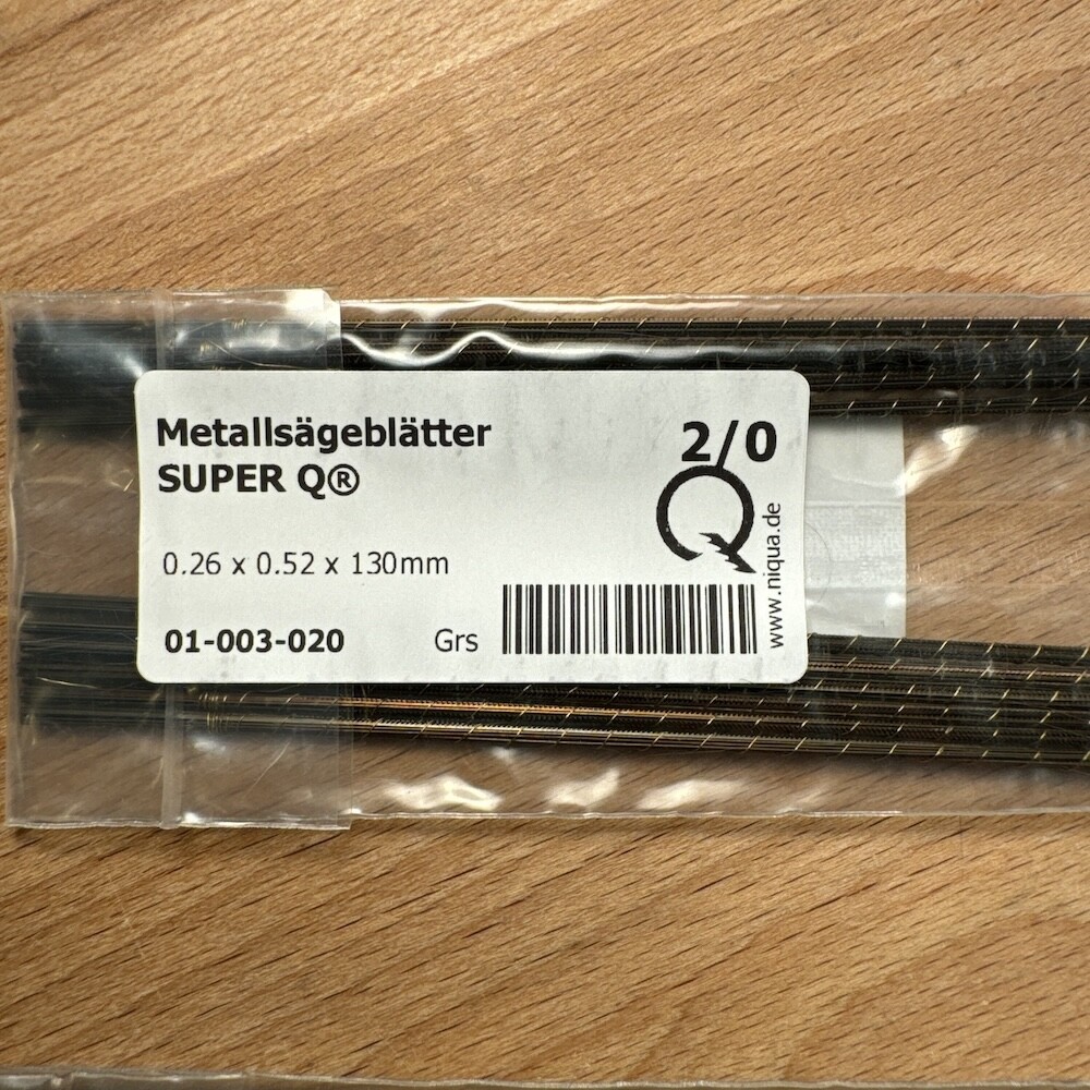 Hosco TL-JSWB-2/0 Jeweller's Saw Blade 0.26 mm (12 pieces)