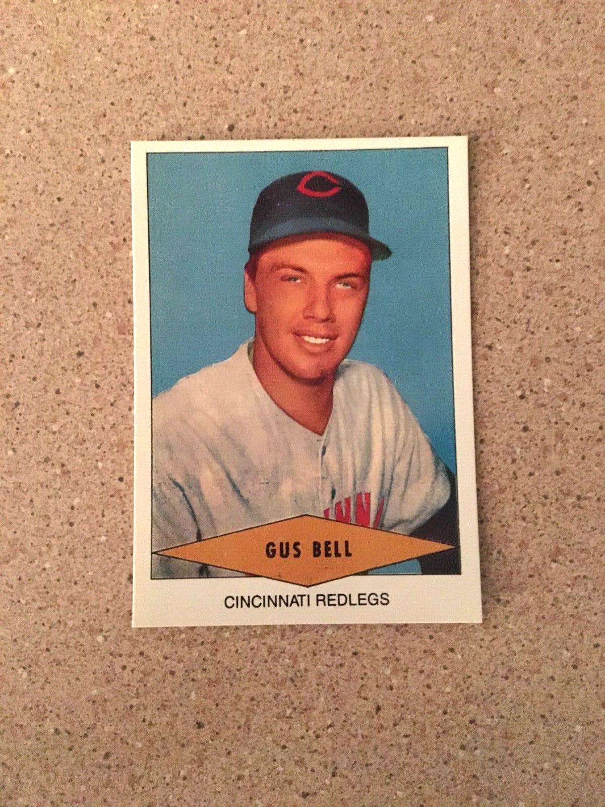 Gus Bell Nm Old Cincinnati Redlegs Reds