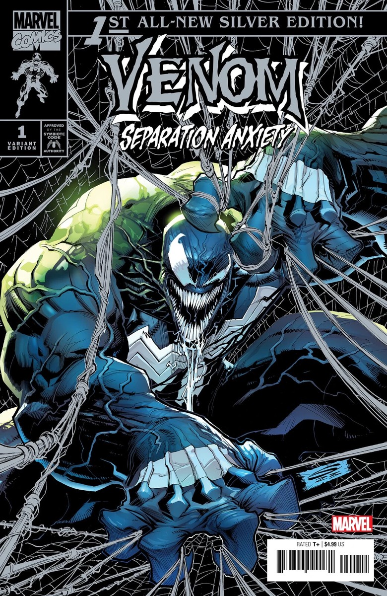 VENOM: SEPARATION ANXIETY #1 (GERARDO SANDOVAL 1:100 SILVER RATIO