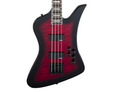 Jackson JS Series Kelly Bird JS3Q - Transparent Red Burst w/ Amaranth FB
