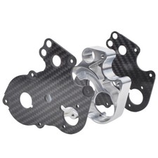 Carbon Gearbox Housing Set for Tamiya Blackfo...