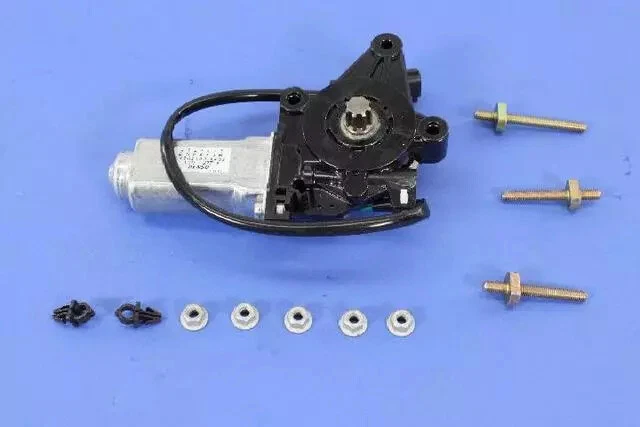 Motor regulador de ventana izquierdo genuino Mopar 2001-2006 Chrysler Sebring 4724417AB Foto 2 de 4