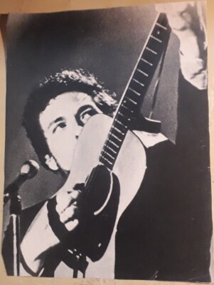 Bob Dylan [Pressausschnitt - 1970] - 25,5 x 19,5 cm