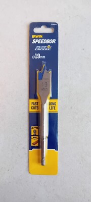 Irwin Speedbor Long Life Holz Flachbohrer 19 mm