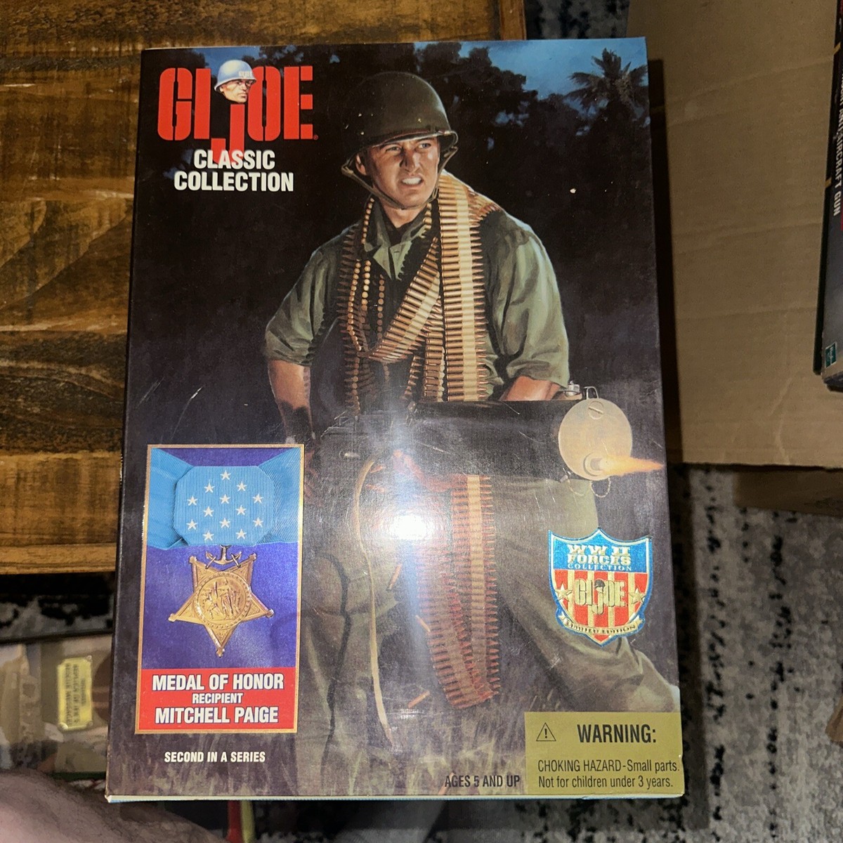 Kenner Gi Joe Medal of Honor Mitchell Paige Ww2 Forces Collection