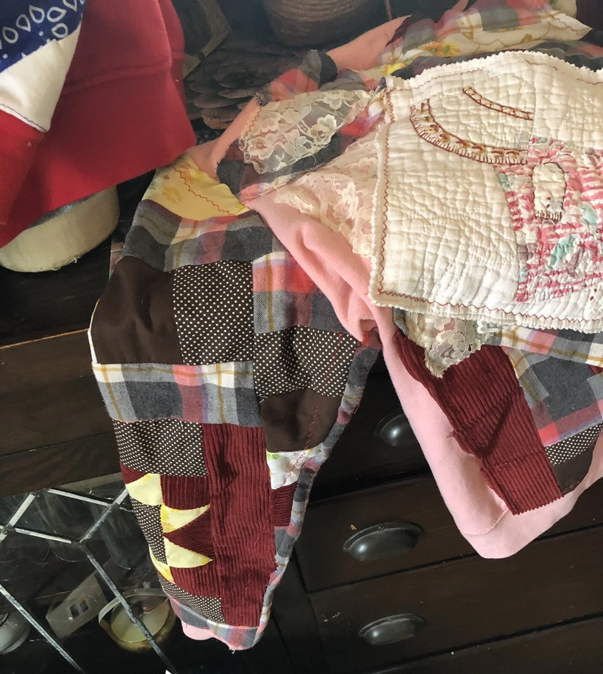 Sudadera con Capucha Acolchada Upcycle Reutilizable Chatarra M Bloque Diente de Sierra Acebo Hobby Hecha a Mano ÚNICA EN SU CLASE Foto 4 de 4