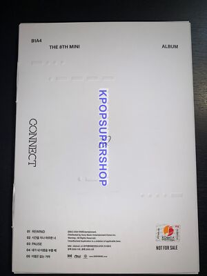 B1A4 8th Mini Album Connect Dreamlike Autographed Signed CD