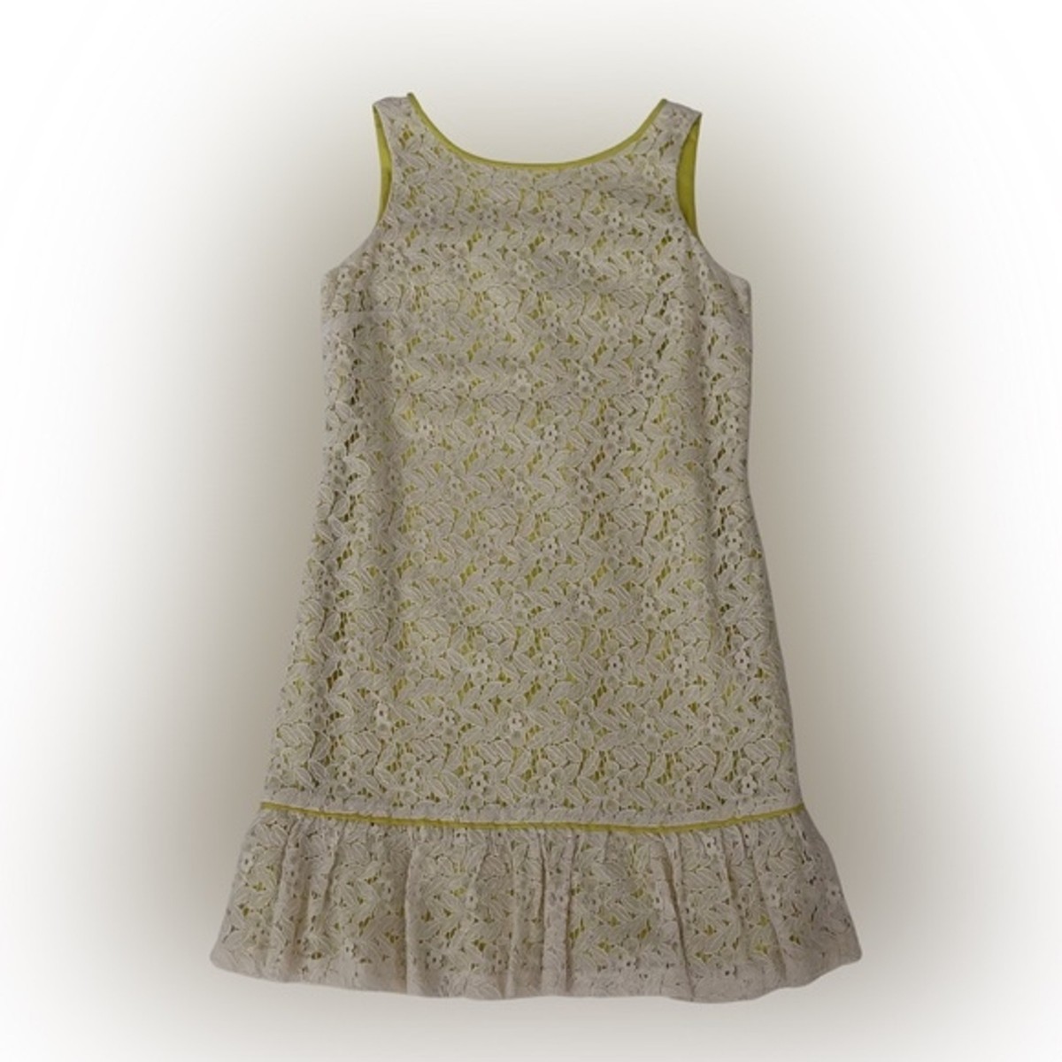 ann taylor loft lace dress Ann Taylor loft knee length dress white lace
