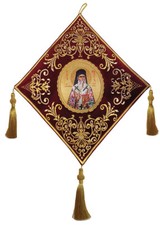 Vêtement de prêtre orthodoxe brodé d'icônes épigonation Palitsa brodé sur mesure