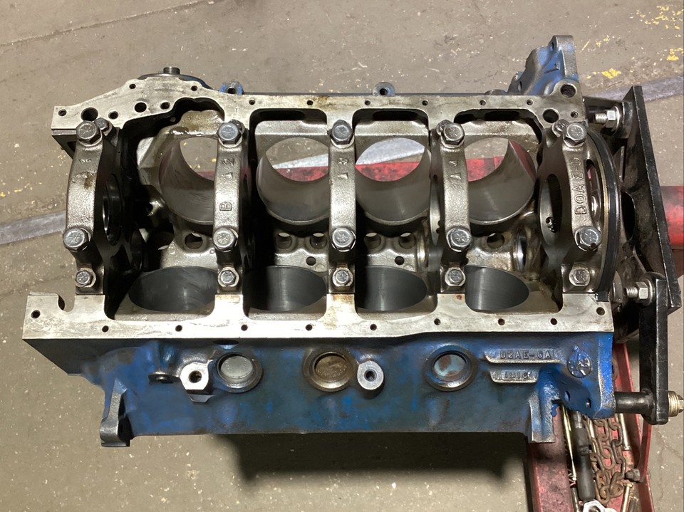1972 FORD 351C 4 BOLT .30 ENGINE BARE BLOCK. D2AE-CA 1M16 HO COBRA JET ...
