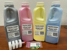 (400g x 4) Toner Refill for Bizhub C258, C308, C368 + 4 Chips