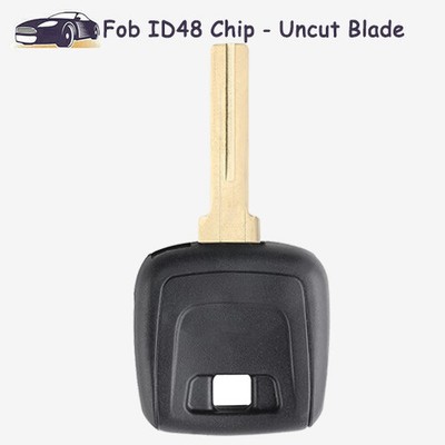 Uncut Ignition Transponder Car Key Fob ID48 Chip for Volvo S60 S80 V70 XC70 XC90