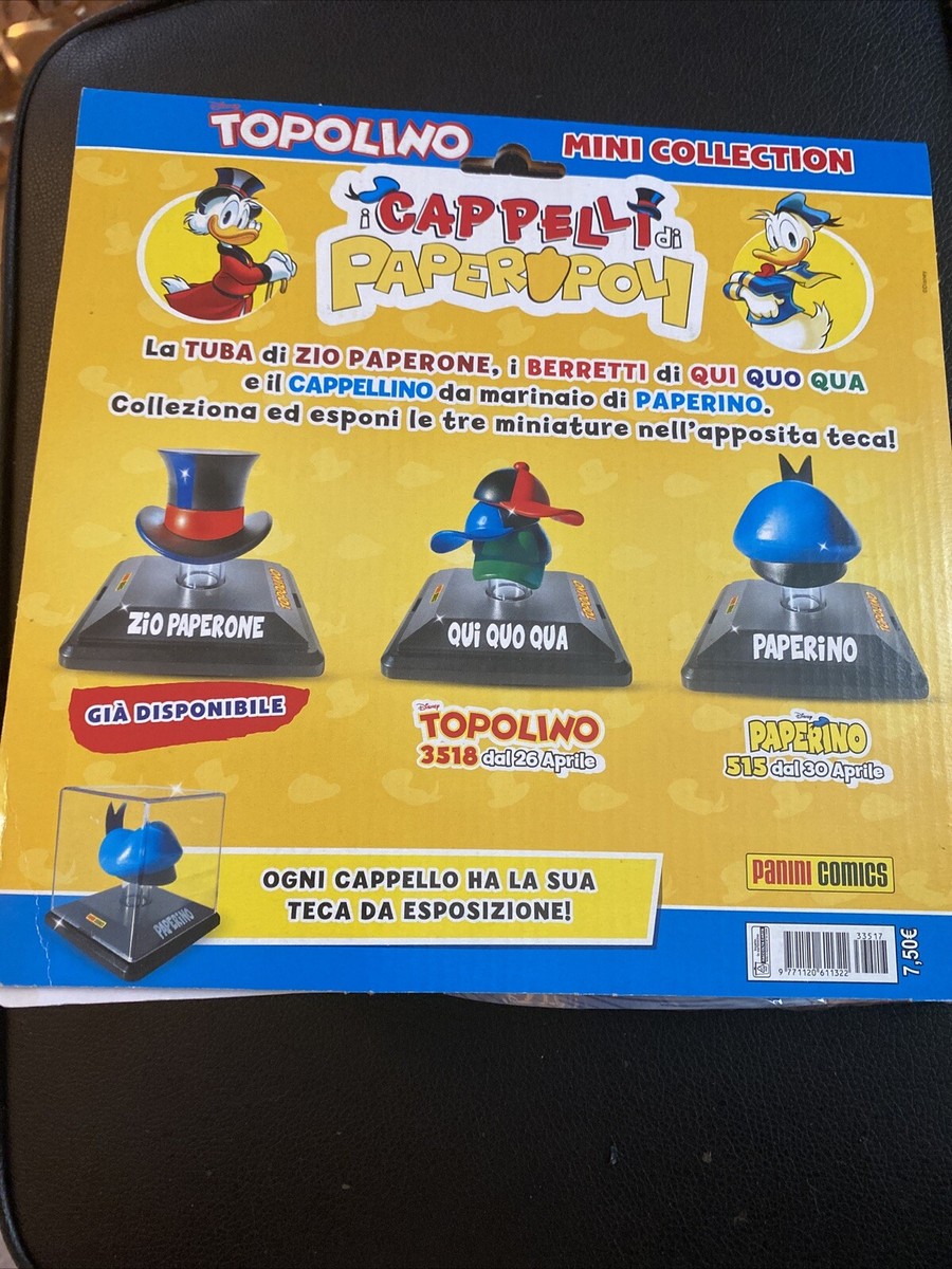 Zio Paperone I Cappelli Topolino 3517 Statua Zio Paperone Cappello