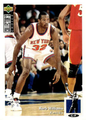 Herb Williams 1994-95 Collector's Choice #269 NBA Knicks ID:125870
