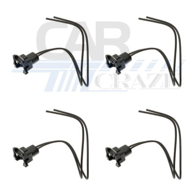 Handy Pack Fuel Injector Connector 4pcs For Ford Aerostar 1986-1987