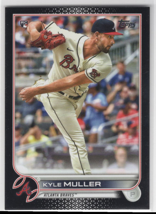2022 Topps Black #30 Kyle Muller /71 - NM-MT