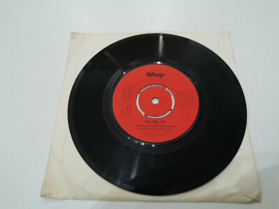 Wing Record Label wings hi hi hi 7
