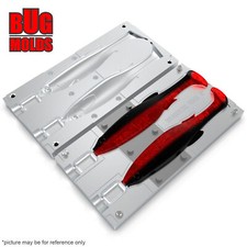 Bait DIY Fishing Mold Soft Plastic Baits Lure Plastisol Bass MagdraftFreestyle