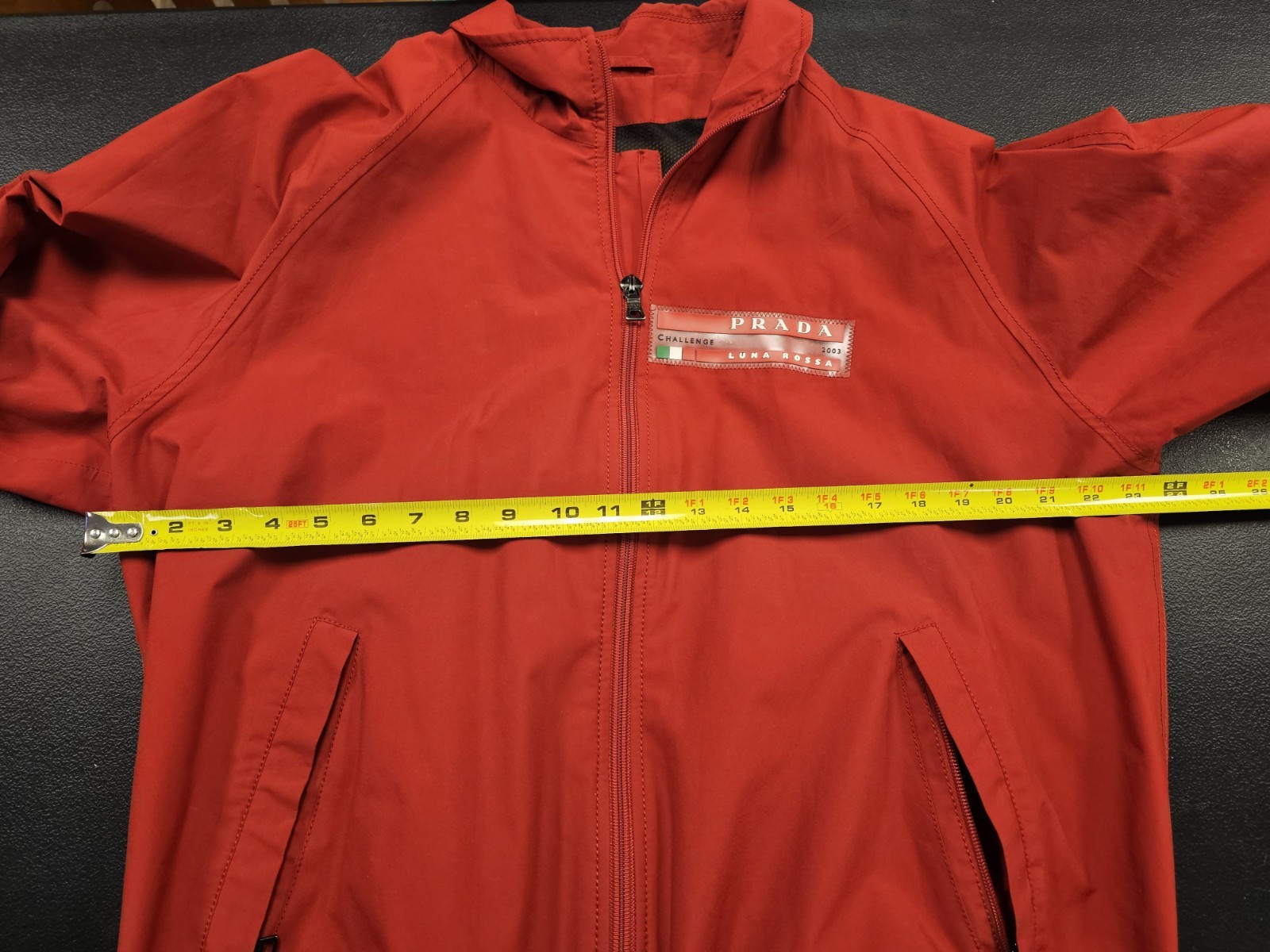 Vintage Red Prada Luna Rossa Sailing Jacket 2003 Challenge Made In Italy Size 54 thumbnail 10