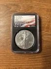 2021 American Silver Eagle - Type 2 Eagle Landing - NGC MS69, Rare Flag Label 01
