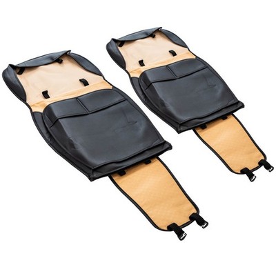2pcs 5-Seat Leather Seat Cushion Pad Cover for Toyota FJ Cruiser Matrix Crown