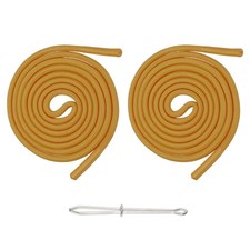 2pcs 53inch Drawstring Cords Hoodie String with Easy Threader Ebony