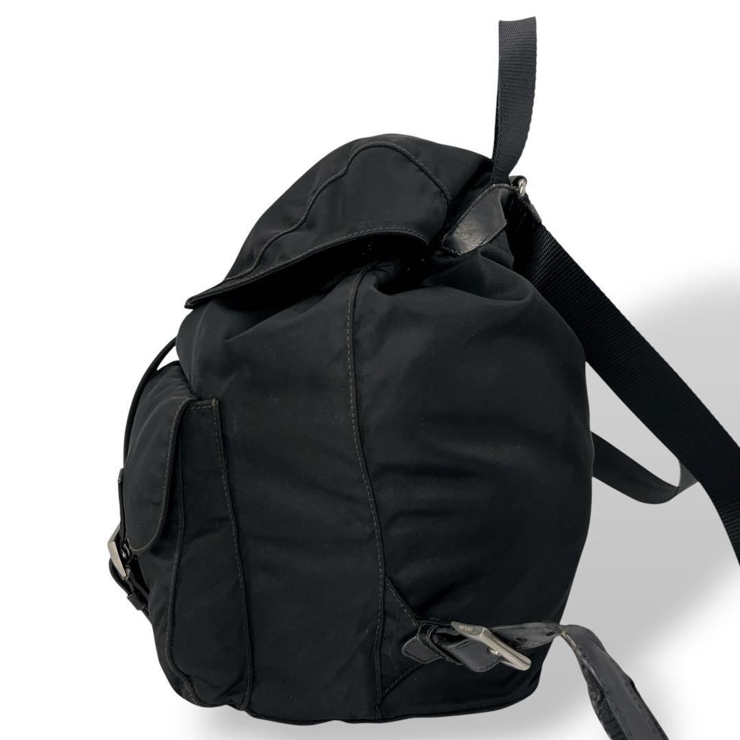 PRADA Nylon Backpack Black Y2K Archive Prada Backpack Nylon Black