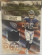 2022 Donruss Treylon Burks Rookie Leather Kings /399 Titans Commanders Patch