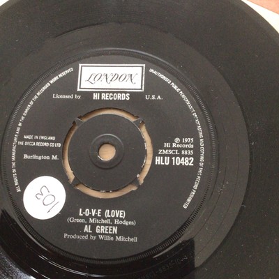 Al Green-L-0-V-E (LOVE)/ I Wish You Were Here With Me London 10482 1975 7''Single
