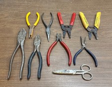 Klein Tools USA Made Tool Lot Lineman Pliers,...