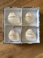 Lilly Pulitzer Seashell Place Card Holder Set Of 4 In Box New & Unopened