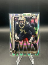 2025 Topps Chrome Football Kelvin Banks Jr #378 RC Raywave Refractor
