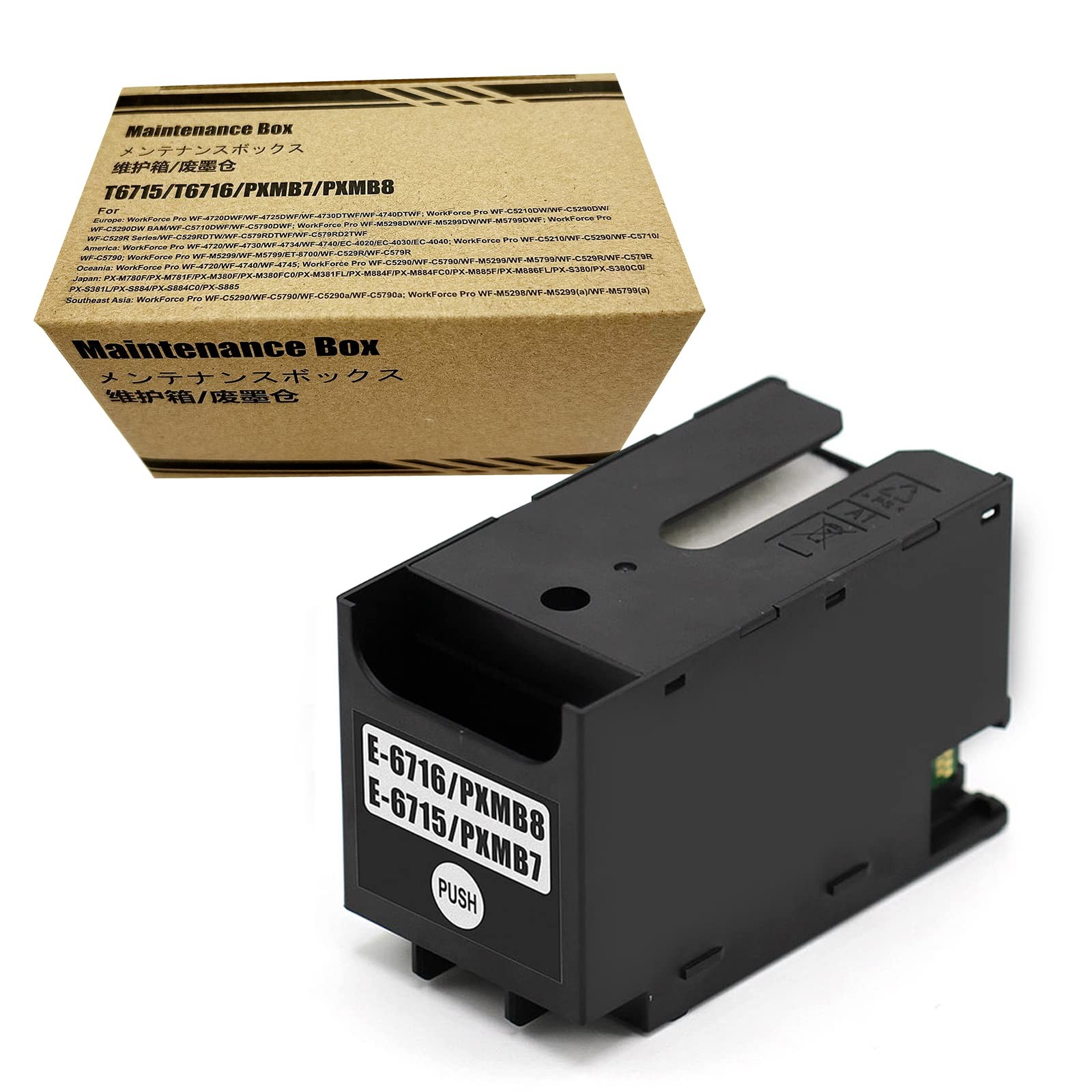 Boîte d'entretien T6716 C13T671600 collecteur d'encre usagée pour imprimante jet d'encre