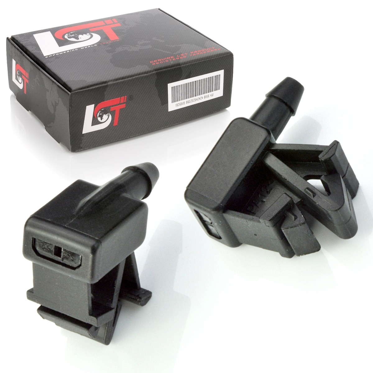 2X Washer Water Spray Nozzle Front For Peugeot Partner B9 *NEW*