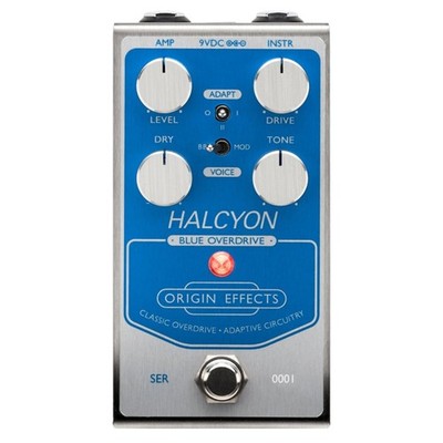 Origin Effects Halcyon Blue Overdrive Effects Pedal