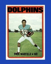 1972 Topps Set-Break #167 Paul Warfield NR-MINT *GMCARDS*