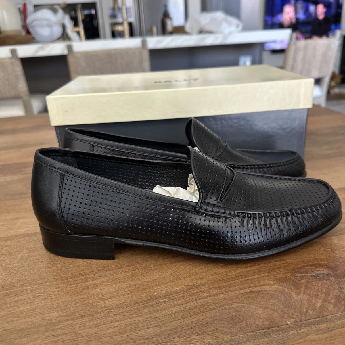 Corne à Chaussures Bally Vintage – Bois Massif 8 Pouces – Made In Italy Avec Boîte