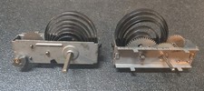 2 Pack Tin Wind Up Spring Motors See Details! US Seller 
