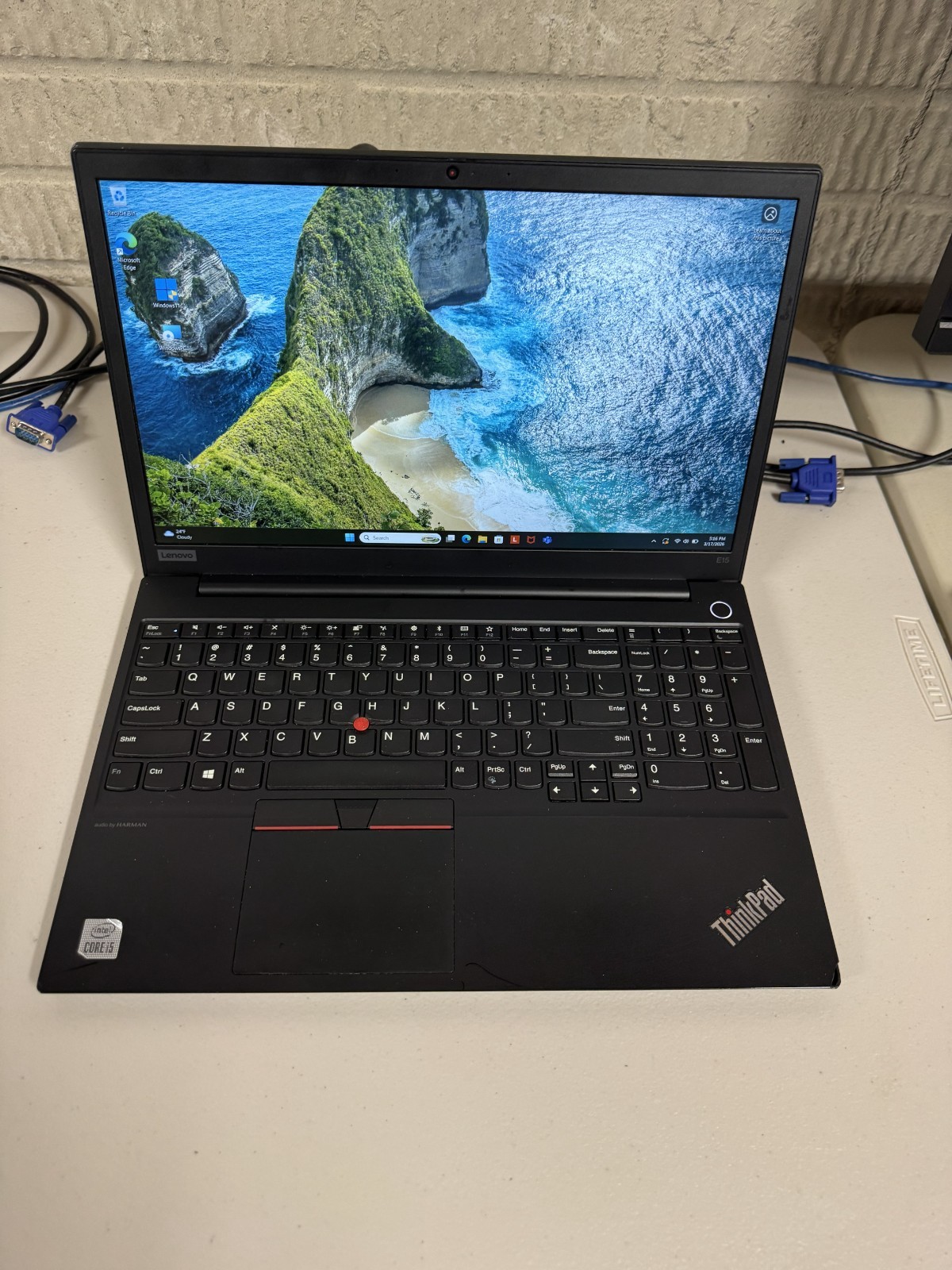 Lenovo ThinkPad, 15.6-Inch Laptop, with Intel Core i5 10th Generation, Linux