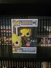 Funko Pop! Super Sonic w/ Emeralds | FLOCKED Exc MINT - Ships In Protector