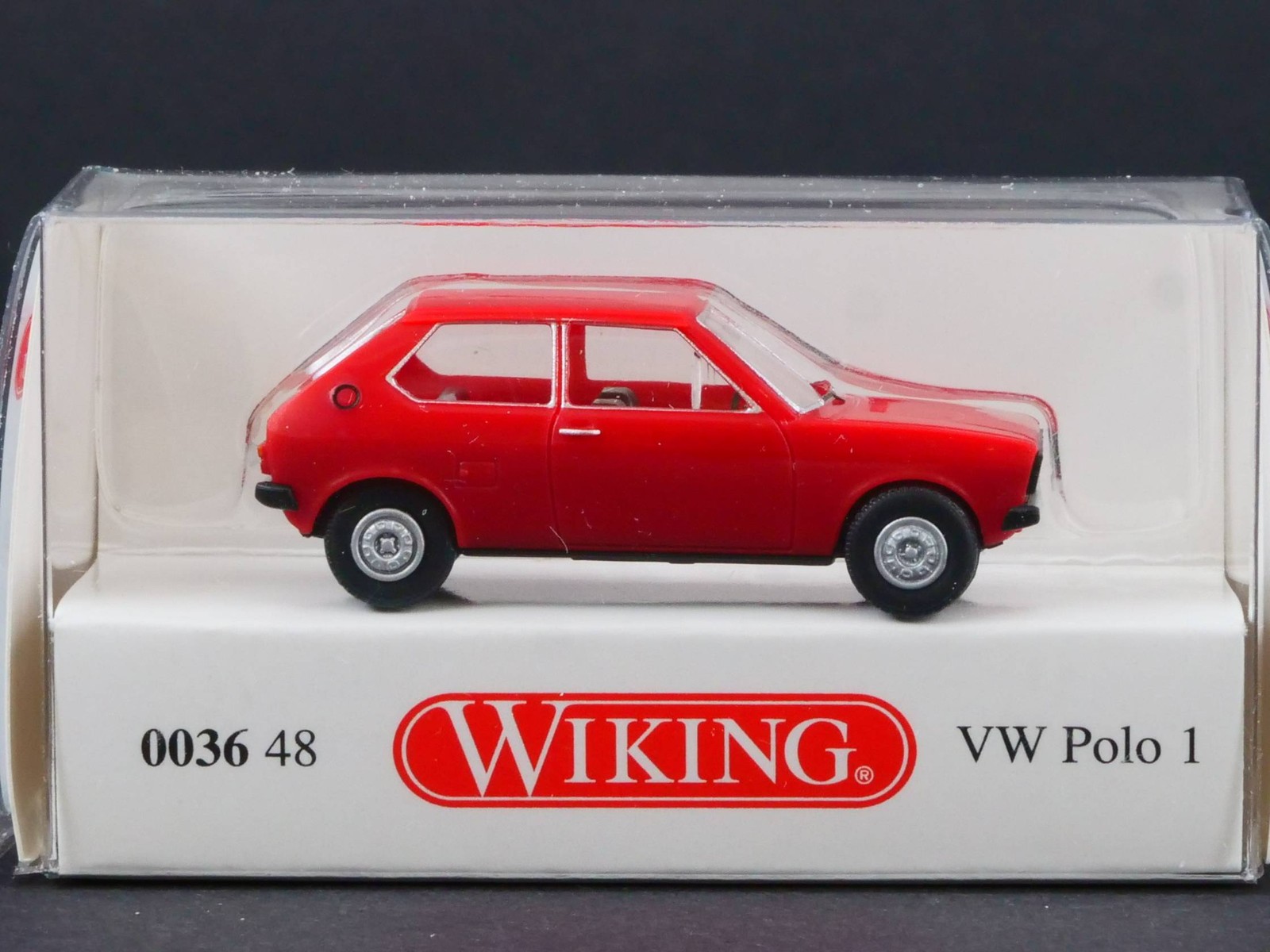 Wiking 003648 Volkswagen VW Polo I Red 1:87 H0 Mint! OVP 1707-04-51