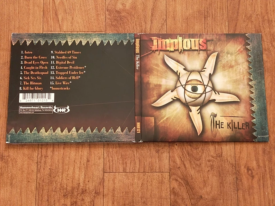 Impious- The Killer- Original-Digi-CD 2002 (The Forsaken,Carnal Forge,Darkane)