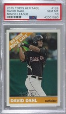 2015 Topps Heritage Minor League Edition David Dahl #126 PSA 10 GEM MT m5x